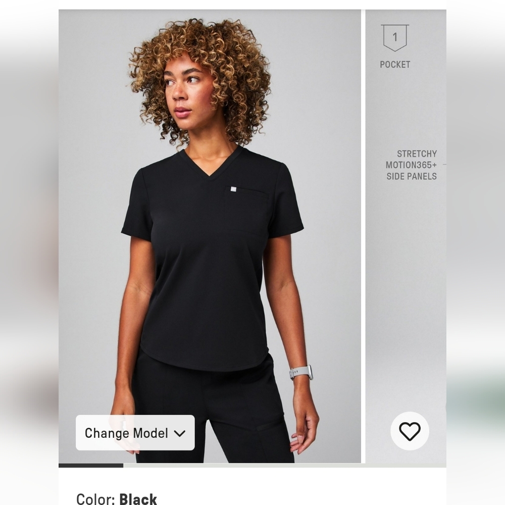 Fabletics Scrub Set Size Small - Picture 2 of 10